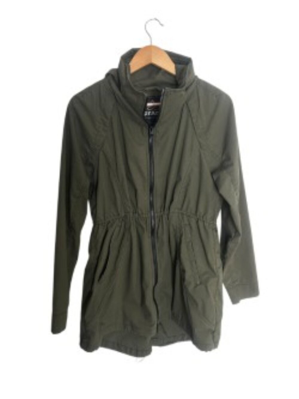 Prana Horizon Anorak Jacket in Cargo Green Medium